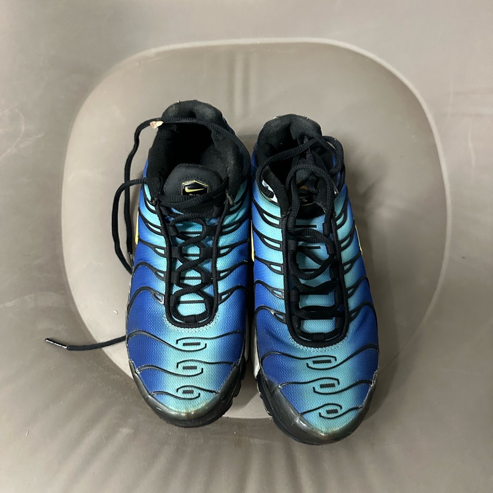 Nike Air Max Plus TN Gradient Blue and Black Sneakers